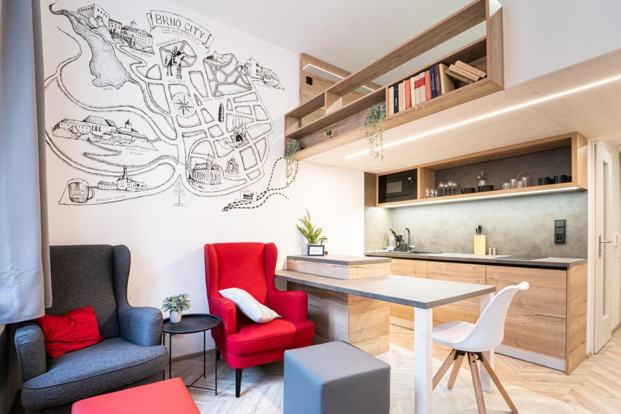 Brno City Apartment Near Malinovskeho Square Eksteriør bilde