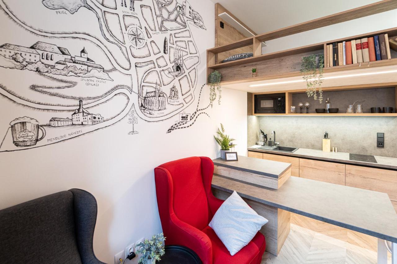 Brno City Apartment Near Malinovskeho Square Eksteriør bilde