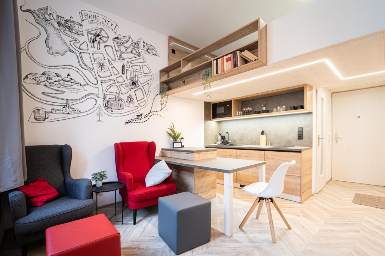 Brno City Apartment Near Malinovskeho Square Eksteriør bilde